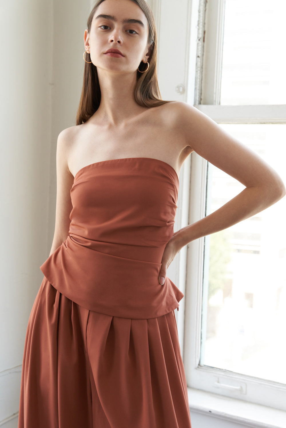 BIRDS SINGING WOVEN TOP Flying Tomato